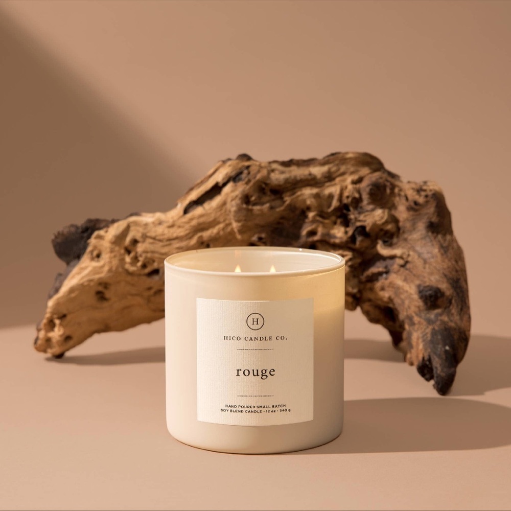 Hico Candle Company Rouge 14oz Candle - Picture 3 of 3